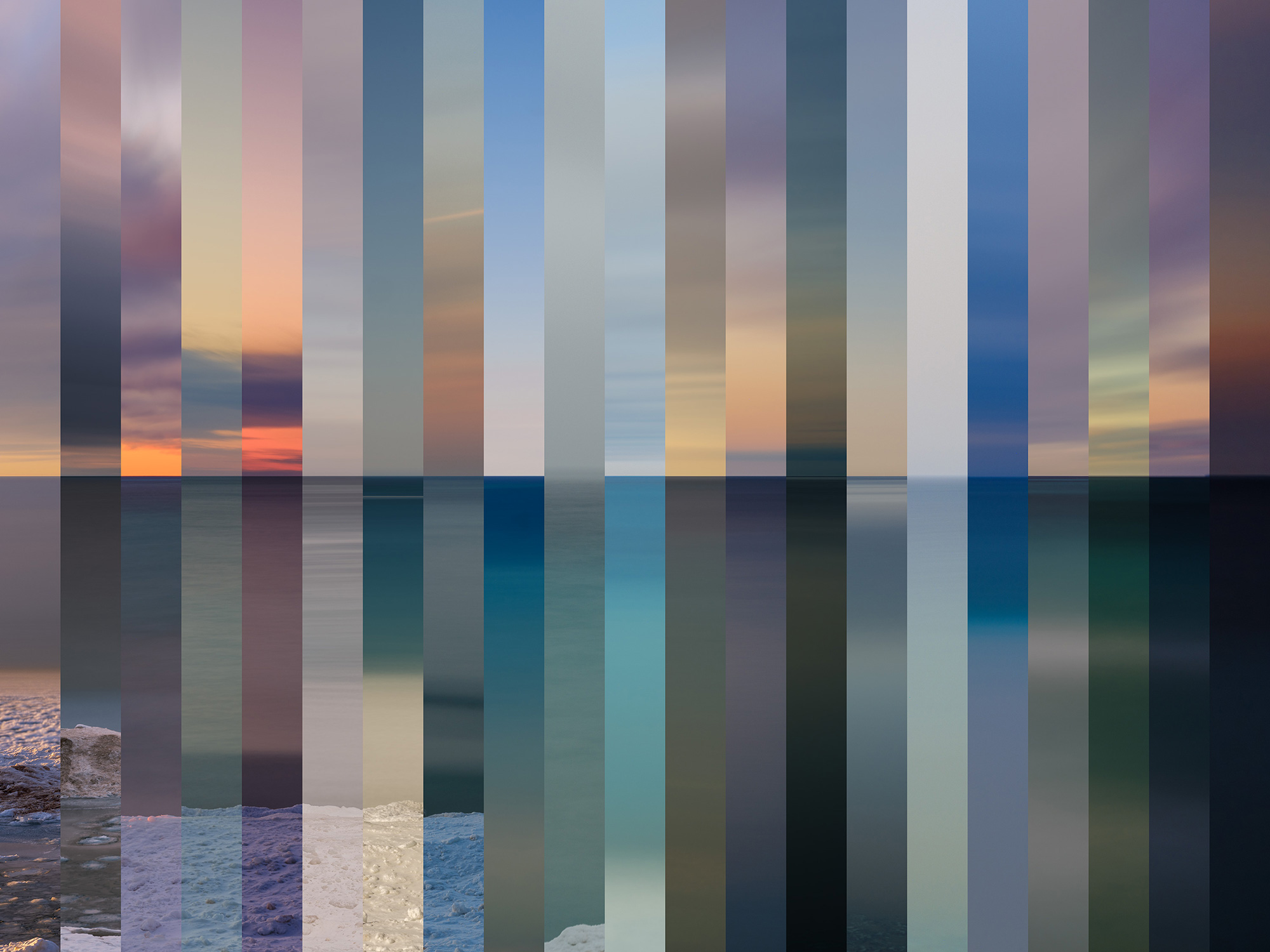 21 strips of Lake Horizon